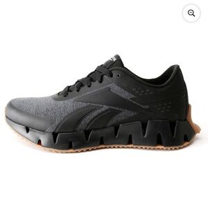 Reebok Men's Black and Gray Zig Dynamica